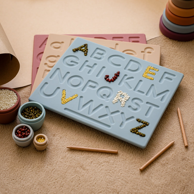 Montessori alphabet tracing pad