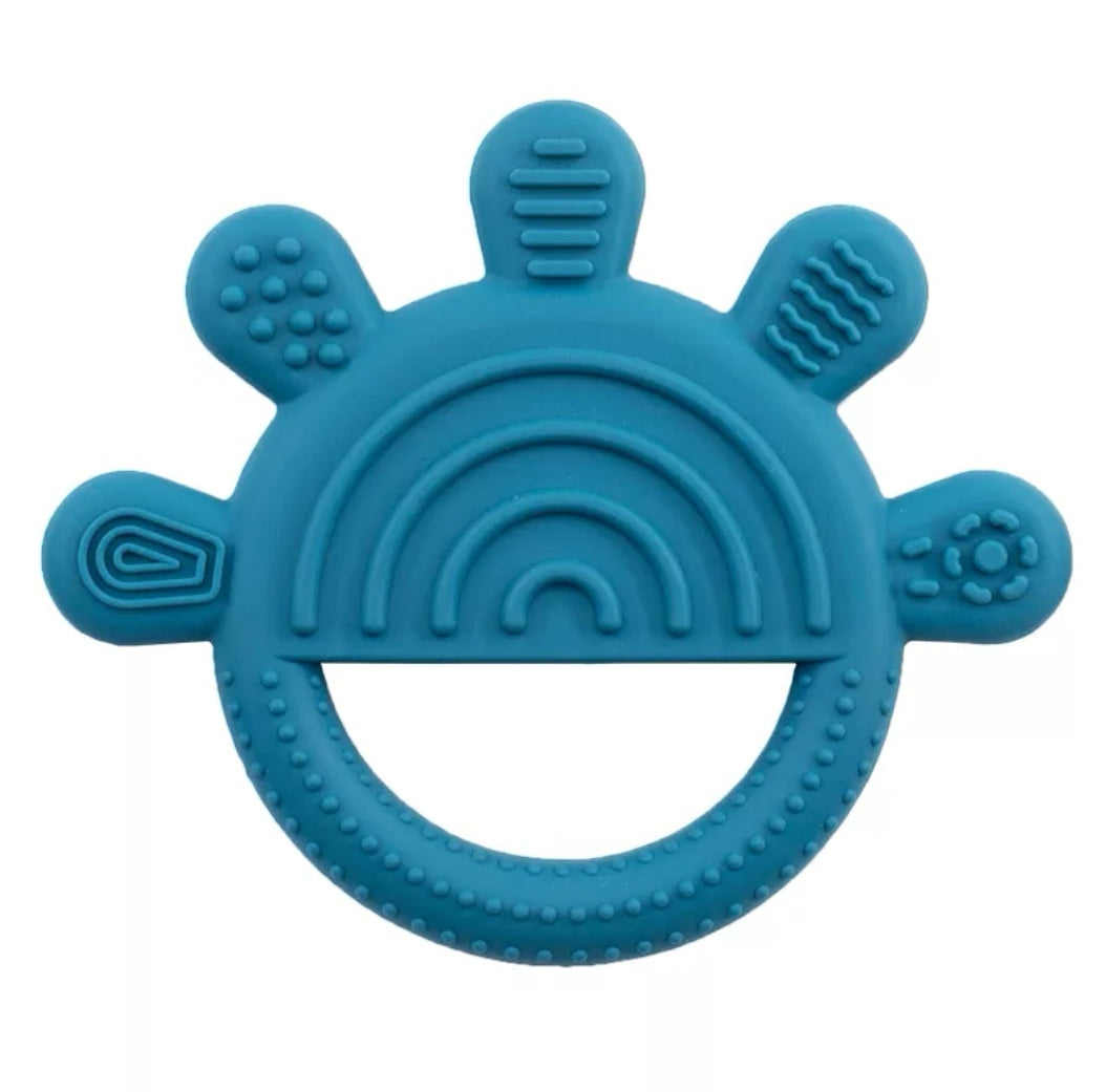 Multi sensory hand teether