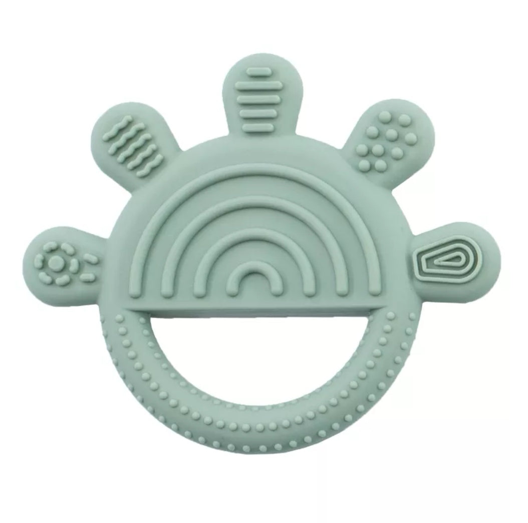 Multi sensory hand teether